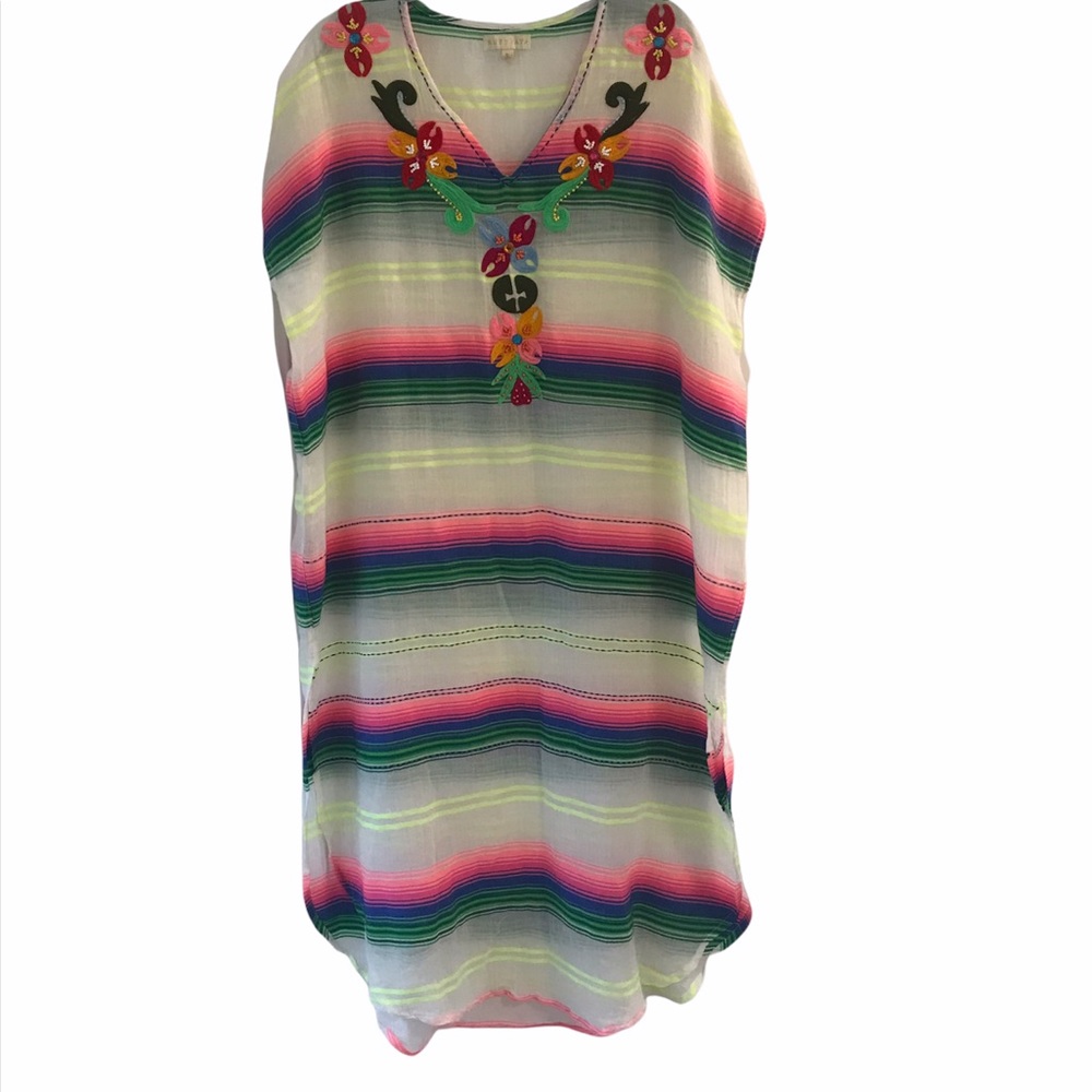 Rubyyaya Boho beach dress coverup size Medium